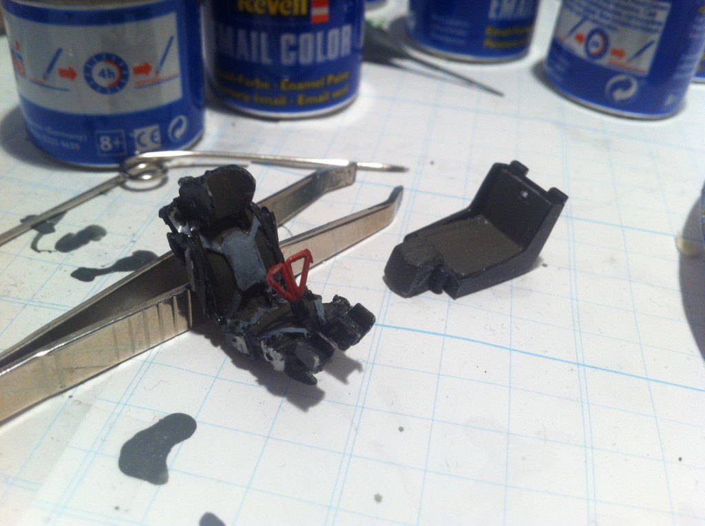 Correct K-36DM ejection seat from ebay (material is again resin)