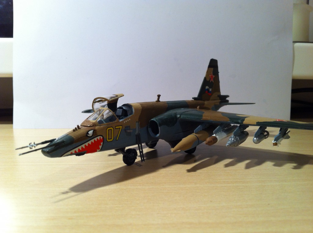 Zvezda 1 72 Sukhoi Su 25 Plastic Model 13 NetworkGeekStuff